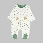 Little Puppies Long-Sleeved Baby Footie - Ourkids - Bumber