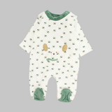 Little Puppies Long-Sleeved Baby Footie - Ourkids - Bumber