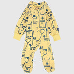 Little Puppies Long-Sleeved Baby Footie - Ourkids - JOKY