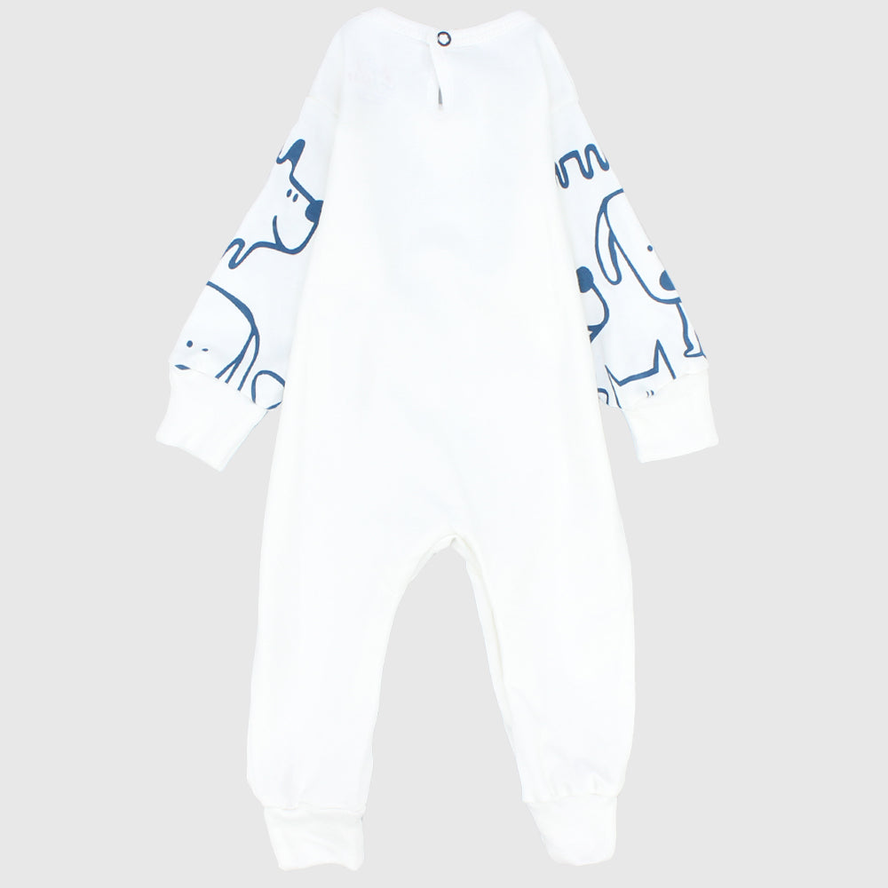 Little Puppies Long-Sleeved Footless Onesie - Ourkids - JOKY