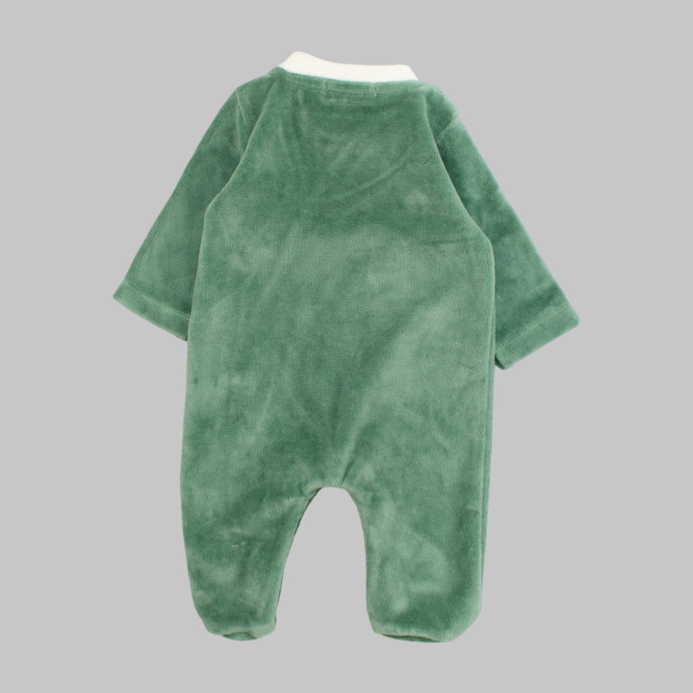 Little Puppy Long-Sleeved Baby Footie - Ourkids - Bumber