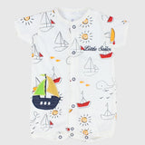 Little Sailor Short-Sleeved Romper - Ourkids - JOKY