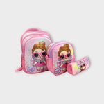 LOL 16 Inches School Set - Ourkids - Golden Bag