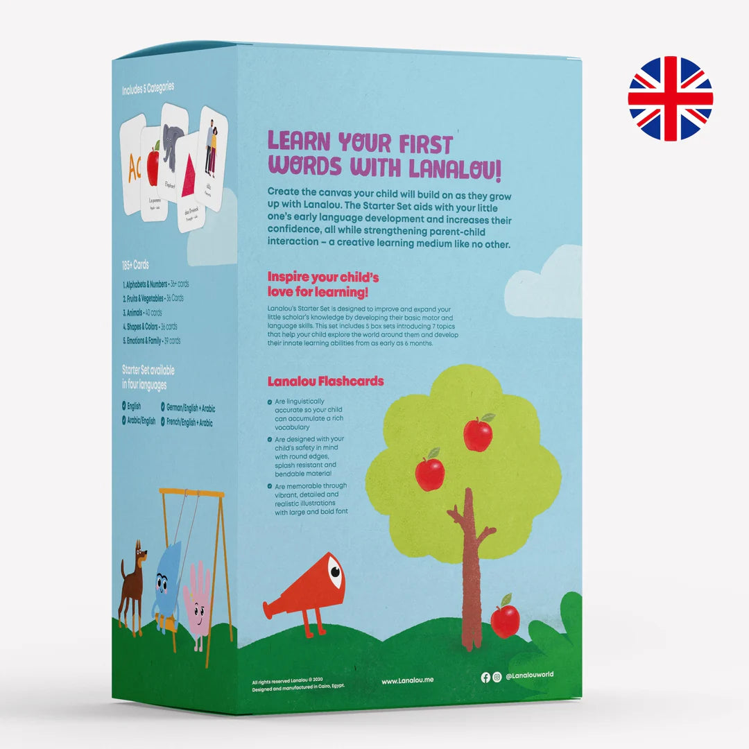 Lanalou English Starter Set Flashcards