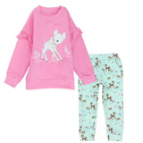 Long-Sleeved Baby Deer Fleeced Pajama - Ourkids - Al Sayad