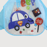 Long-Sleeved Bib (Car) - Ourkids - Happy Baby