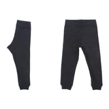 Long-Sleeved Black Thermal Underwear Set - Ourkids - Ourkids