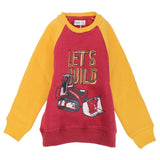 Long-Sleeved Builders Fleeced Pajama - Ourkids - Ourkids