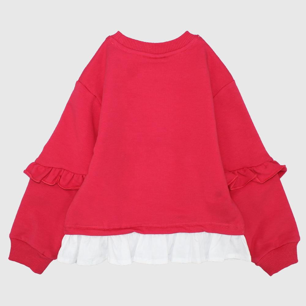 Long-Sleeved Cropped Sweatshirt - Ourkids - Quokka