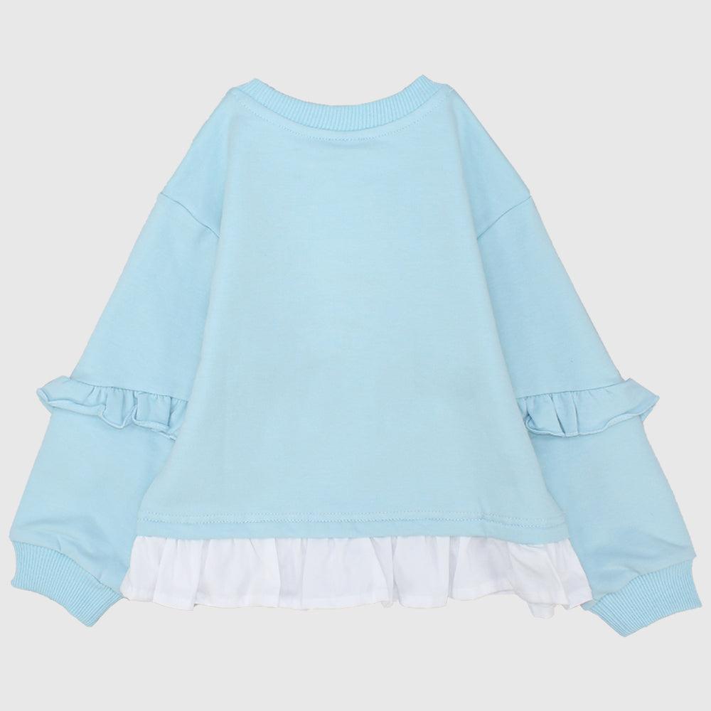 Long-Sleeved Cropped Sweatshirt - Ourkids - Quokka