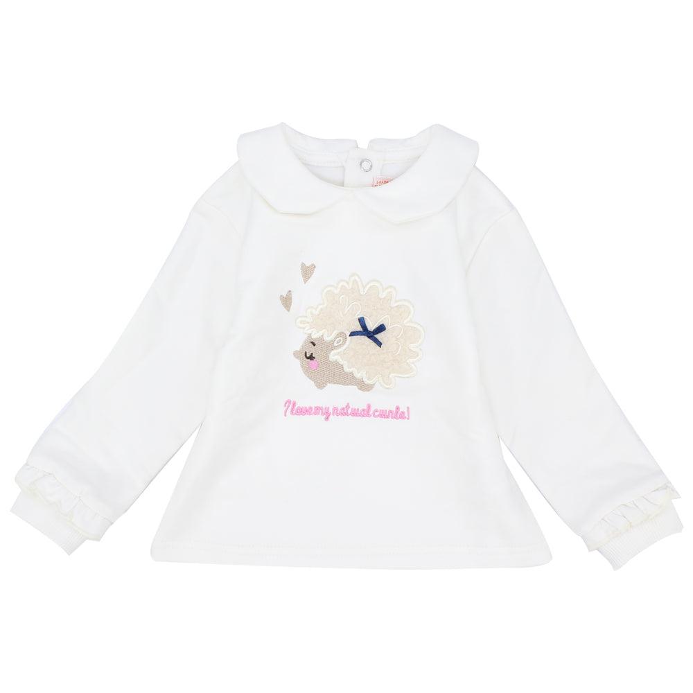 Long-Sleeved Cute Hedgehog Pullover - Ourkids - Quokka