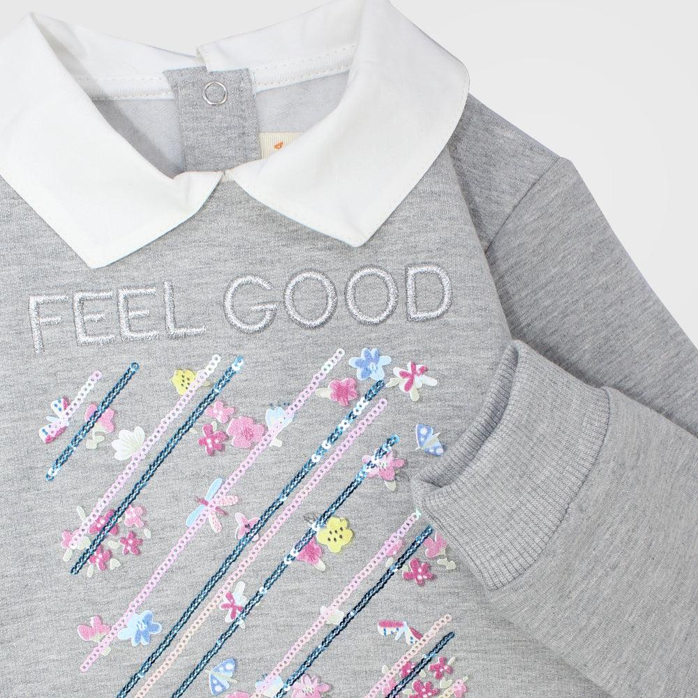 Long-Sleeved Feel Good Sweatshirt - Ourkids - Quokka