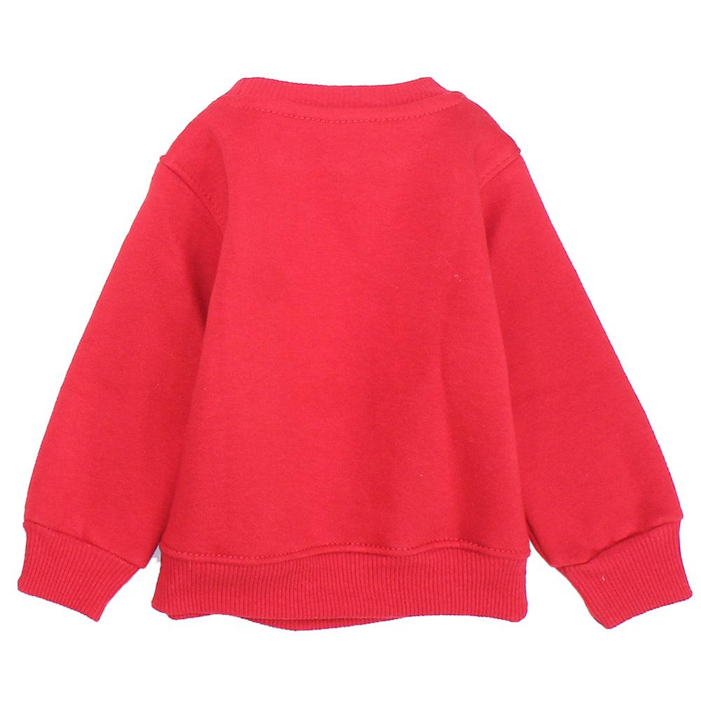 Long-Sleeved Fleeced Crocodile Pajama - Ourkids - Rosso