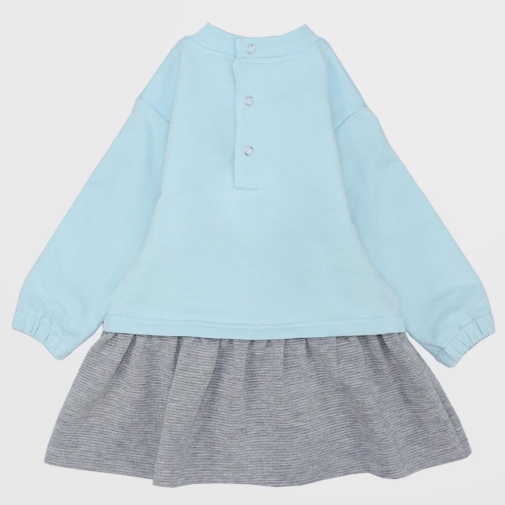 Long-Sleeved Fleeced Dress - Ourkids - Quokka