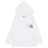 Long-Sleeved Fleeced Hooded T-shirt - Ourkids - Playmore