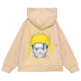 Long-Sleeved Fleeced Hoodie - Ourkids - Nina Kids