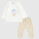 Long-Sleeved Fleeced Pajama - Ourkids - Bumber