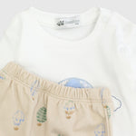 Long-Sleeved Fleeced Pajama - Ourkids - Bumber