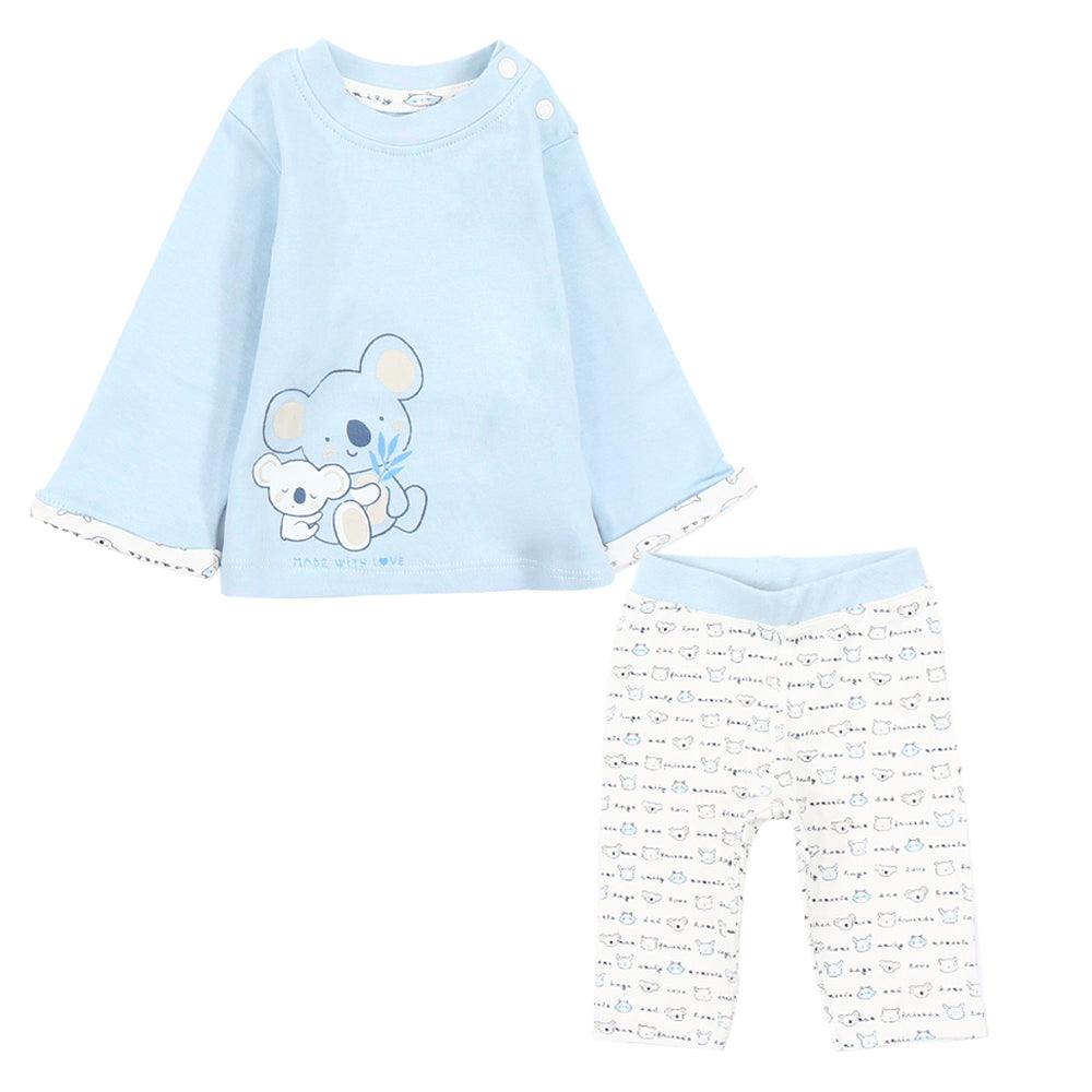 Long-Sleeved Fleeced Pajama - Ourkids - Junior