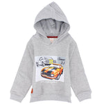 Long-Sleeved Fleeced Printed Hoodie - Ourkids - Quokka