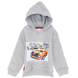 Long-Sleeved Fleeced Printed Hoodie - Ourkids - Quokka