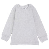 Long-Sleeved Grey Thermal Underwear Set - Ourkids - Ourkids