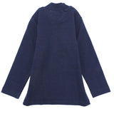 Long-Sleeved Half-Collar T-Shirt - Ourkids - Ourkids