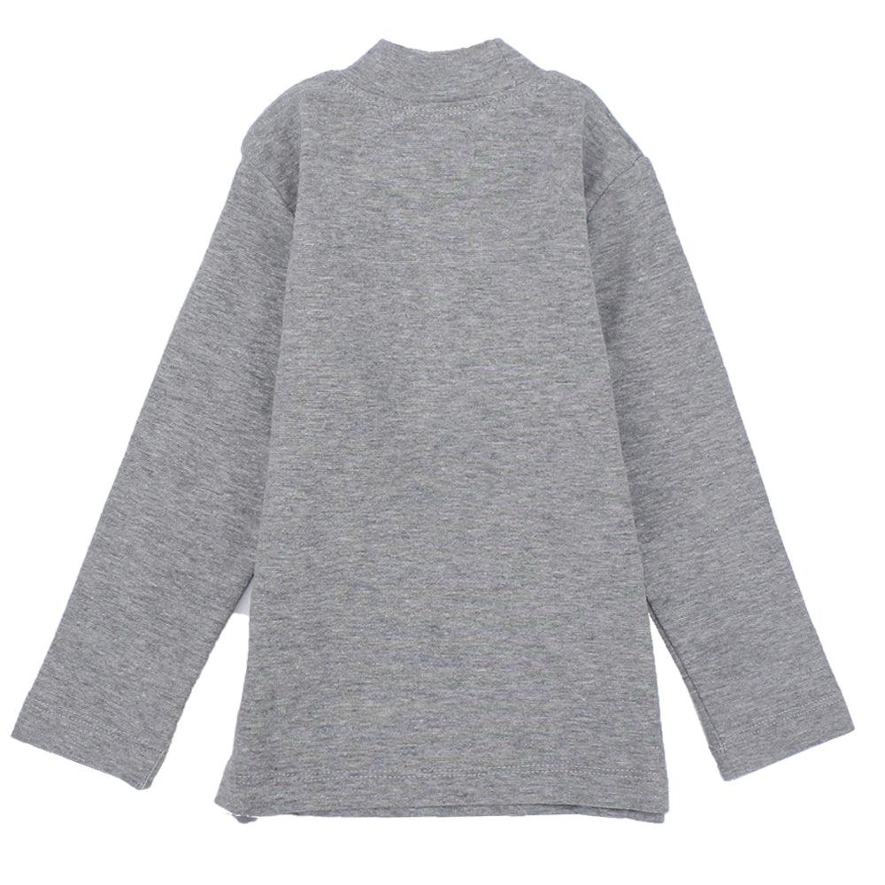 Long-Sleeved Half-Collar T-Shirt - Ourkids - Ourkids