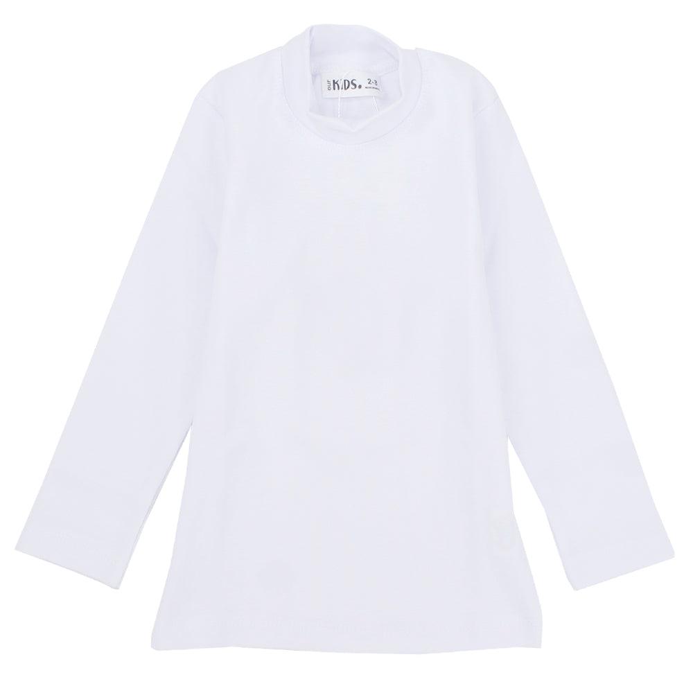 Long-Sleeved Half-Collar T-Shirt - Ourkids - Ourkids