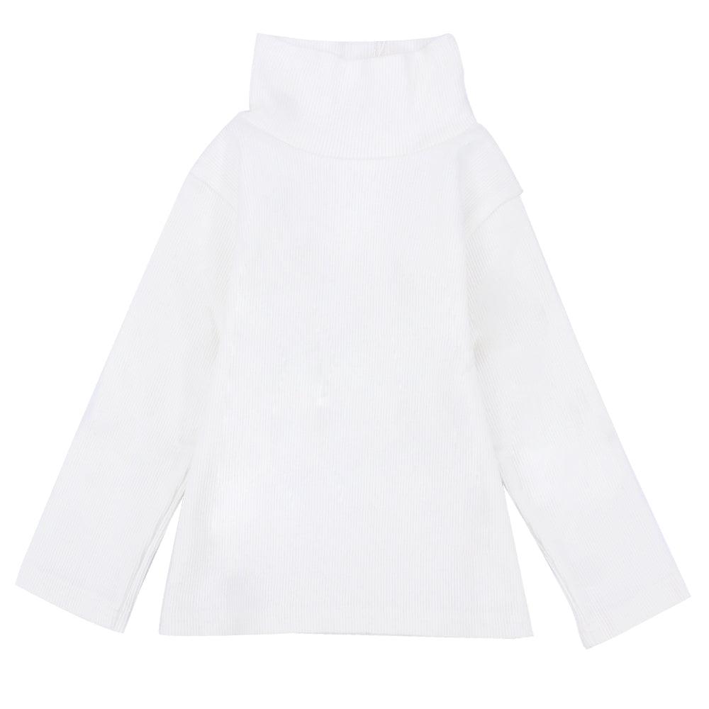 Long-Sleeved High-Collar T-Shirt - Ourkids - Pompelo