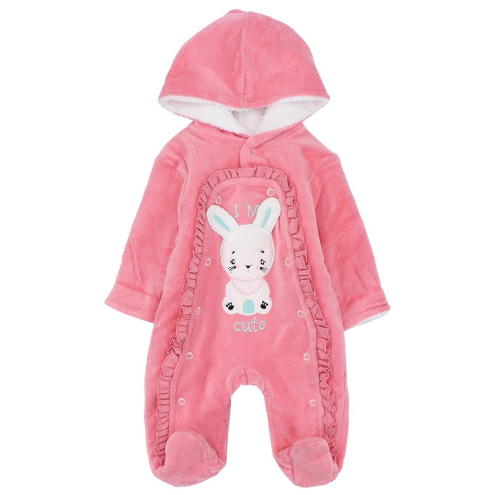 Long-Sleeved Hooded Baby Footie - Ourkids - Al Sayad