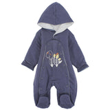 Long-Sleeved Hooded Baby Footie - Ourkids - Al Sayad