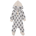 Long-Sleeved Hooded Baby Footie - Ourkids - Berceau