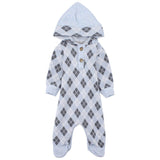 Long-Sleeved Hooded Baby Footie - Ourkids - Berceau