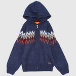 Long-Sleeved Hooded Knit Jacket - Ourkids - Quokka