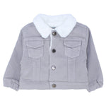 Long-Sleeved Jacket With Front Pockets - Ourkids - Pompelo