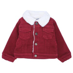 Long-Sleeved Jacket With Front Pockets - Ourkids - Pompelo