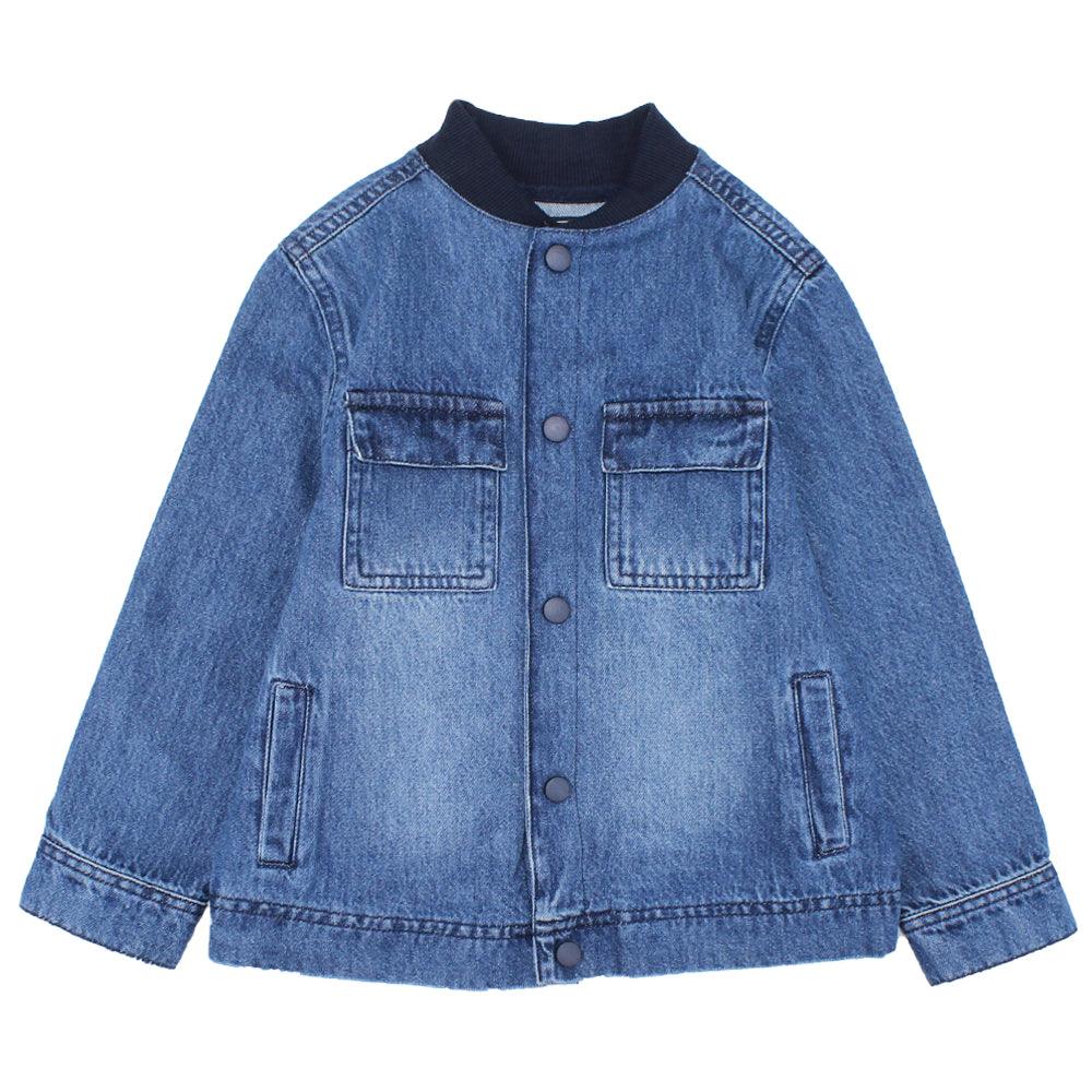 Long-Sleeved Jean Jacket - Ourkids - Pompelo