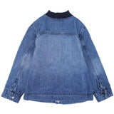 Long-Sleeved Jean Jacket - Ourkids - Pompelo