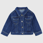 Long-Sleeved Jean Jacket - Ourkids - Pompelo