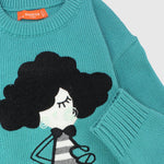 Long-Sleeved Knit Pullover - Ourkids - Quokka