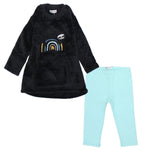 Long-Sleeved Panda Velvet Pajama - Ourkids - Ourkids