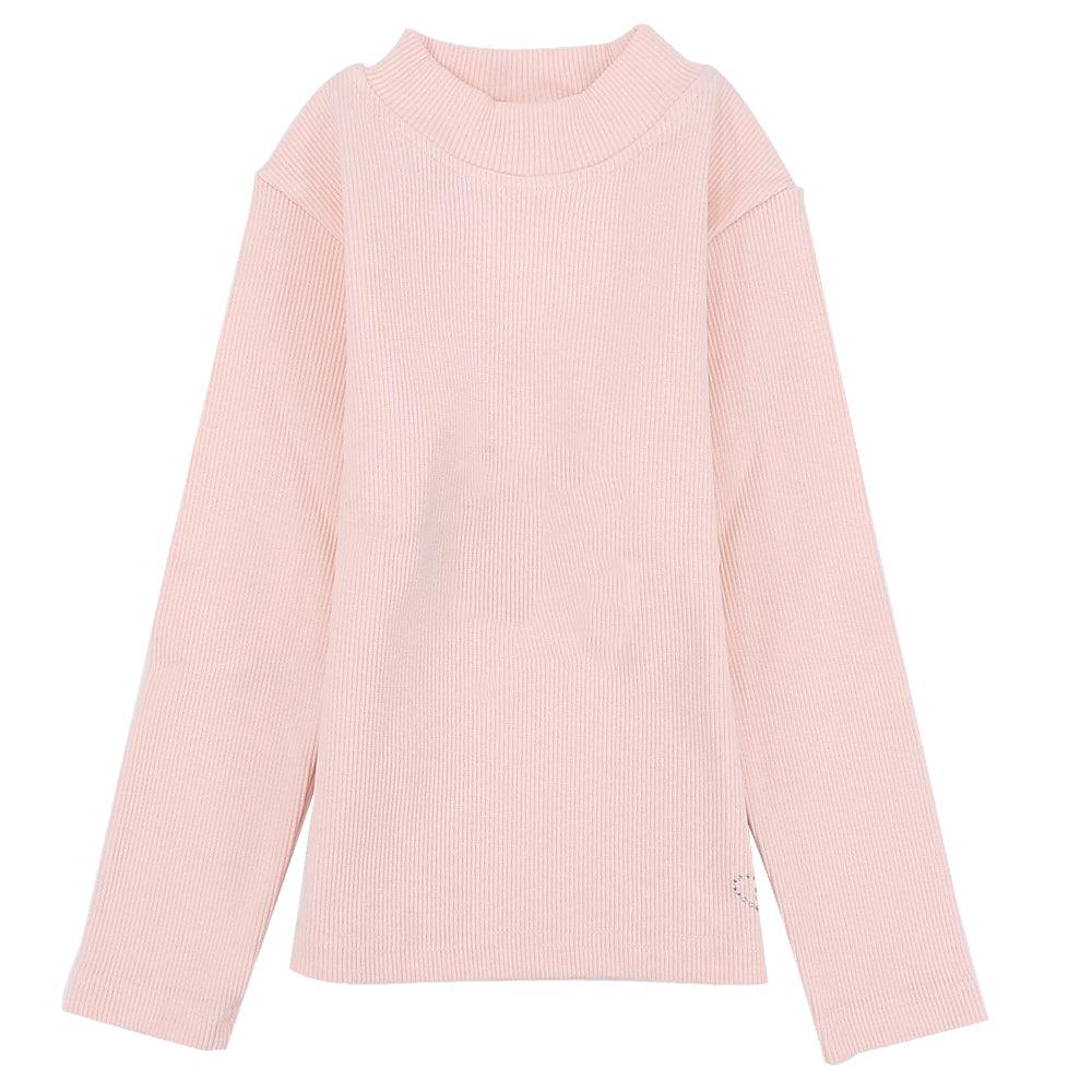 Long-Sleeved Plain Half-Collar T-Shirt - Ourkids - Quokka