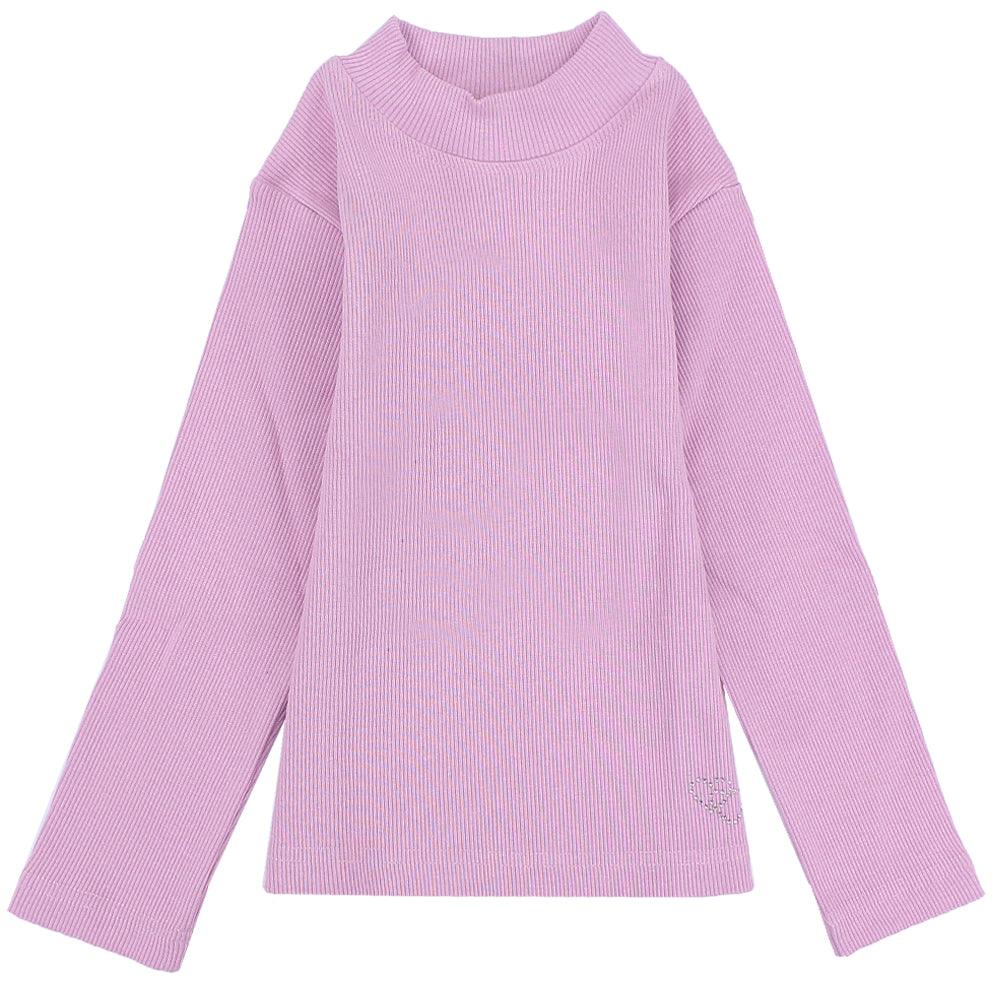 Long-Sleeved Plain Half-Collar T-Shirt - Ourkids - Quokka