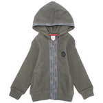 Long-Sleeved Plain Hooded Jacket - Ourkids - Quokka