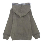 Long-Sleeved Plain Hooded Jacket - Ourkids - Quokka