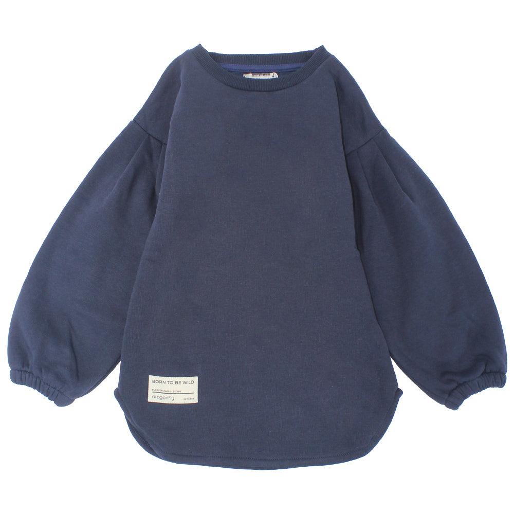 Long-Sleeved Plain Sweatshirt - Ourkids - Dragonfly