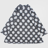 Long-Sleeved Polka Dots Dress - Ourkids - Quokka