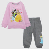 Long-Sleeved Princesses Fleeced Pajama - Ourkids - Morenella