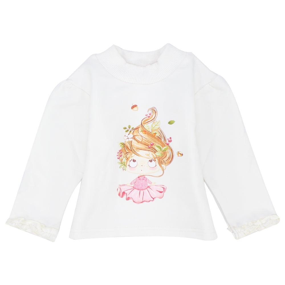 Long-Sleeved Printed Sweatshirt - Ourkids - Quokka